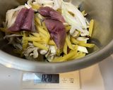 ホットクックでペンネのワンポットパスタ作り方4写真