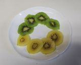 2種のゼスプリキウイヨーグルトサンド作り方1写真