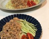 【簡単】夏に食べたい！ジャージャー麺作り方5写真