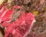 うまうま簡単野菜たっぷりすき焼き風うどん作り方2写真