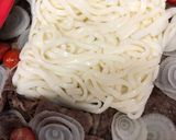 うまうま簡単野菜たっぷりすき焼き風うどん作り方4写真