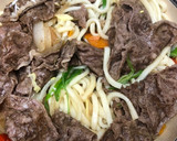 うまうま簡単野菜たっぷりすき焼き風うどん作り方6写真