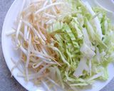 もやしとキャベツの酢の物♪作り方1写真