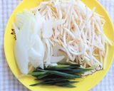 葛切り・豚ミンチ・野菜のオイスター炒め♪作り方1写真