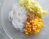 糸こん・キャベツ・コーンの中華サラダ♪作り方3写真