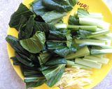 もも肉と小松菜・生姜のあっさり煮♪作り方1写真