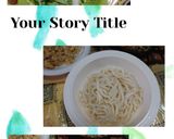 味噌だれサラダうどん(簡単)大根・胡瓜作り方4写真