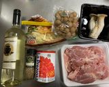 鶏肉とキノコのトマトチーズ煮込み作り方1写真