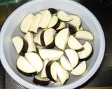 なすトマトのチーズパスタ（ポモドーロ）作り方1写真