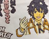 すとぷりなーくんキャラチョコデコケーキ作り方9写真