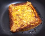 トマト煮をアレンジ☆キッシュ風トースト作り方6写真