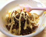 簡単！ピリ辛ラー油ポテトサラダ作り方5写真
