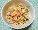 ☆ゴボウ、水菜、人参の胡麻マヨサラダ☆作り方6写真