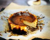 バスクチーズケーキ　簡単！混ぜて焼くだけ作り方10写真