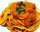 ひと手間かけて！ニンジンとトマトのパスタ作り方10写真