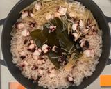 ストウブで炊く 生姜香るタコめし作り方4写真