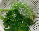 三つ葉とえのきのわさび和え作り方4写真