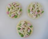簡単!かまぼこおつまみピザ作り方4写真