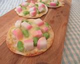 簡単!かまぼこおつまみピザ作り方6写真