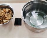 産後★青菜の味噌汁(だしの取り方)作り方1写真