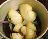 玉ねぎのトロトロ煮、鶏そぼろあん作り方2写真