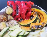 夏野菜のＧＫグリル焼き☆塩とオリーブ油で作り方10写真
