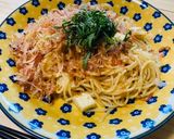 梅とモッツァレラのパスタ作り方5写真