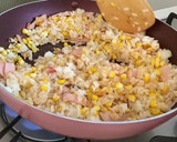簡単♪とうもろこしのチャーハン作り方3写真