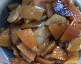 鍋ごと蒸し焼きで作るオレンジピール作り方7写真