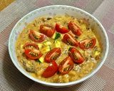 夏野菜と鰯缶の納豆・ズッキーニ＆トマト作り方4写真
