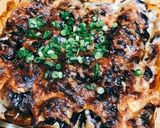 ナス×豚肉の味噌マヨチーズ焼き作り方4写真
