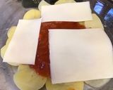 じゃがいもとナポリタンソースのチーズ焼き作り方4写真