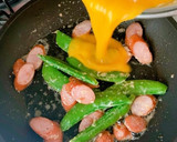 トマト、スナップえんどうと卵のマヨ焼き作り方9写真