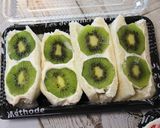 萌え断面♪キウイチーズクリームサンド作り方6写真