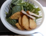 小松菜とさつま揚げの煮浸し作り方1写真
