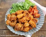 鶏もも肉の甘辛（ヤンニョムチキン）作り方7写真