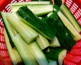 きゅうりと豚ばら肉の中華サラダ作り方1写真