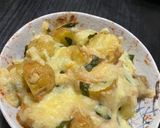 新じゃがのチーズ焼き〜ツナマヨバジル〜作り方5写真