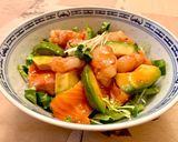 サーモン・アボカド 丼♪コチュジャン味作り方5写真