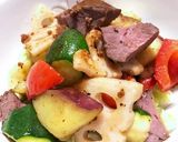 デパ地下風☆グリル野菜と牛肉のサラダ作り方5写真