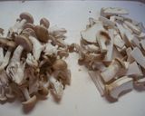 チーズ☆きのこの炒め物作り方1写真