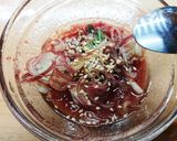 つるんッとおいしい! ささみの梅だれ冷製作り方3写真