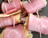 簡単！油揚げ&ベーコンのミョウガ巻き◎作り方3写真