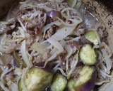牛肉とナスともやしの炒めもの 塩味作り方11写真