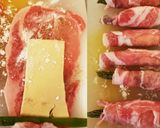 豚肉のアスパラチーズ巻き揚げ作り方2写真