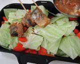 さば缶とキャベツの炒め煮作り方2写真