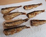 簡単♪イワシ(オイルサーディン)生姜佃煮作り方1写真