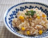豚ミンチ・コーンの中華風炊き込みご飯♪作り方4写真