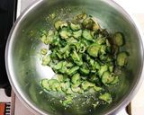 きゅうり嫌いでも☆きゅうりのごまじょうゆ作り方4写真