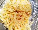 キウイフルーツと生ハムの冷製パスタ作り方3写真
